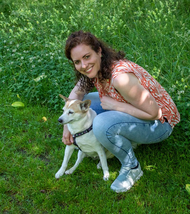 Angela und Hund Joy, Hundesitting Wädenswil